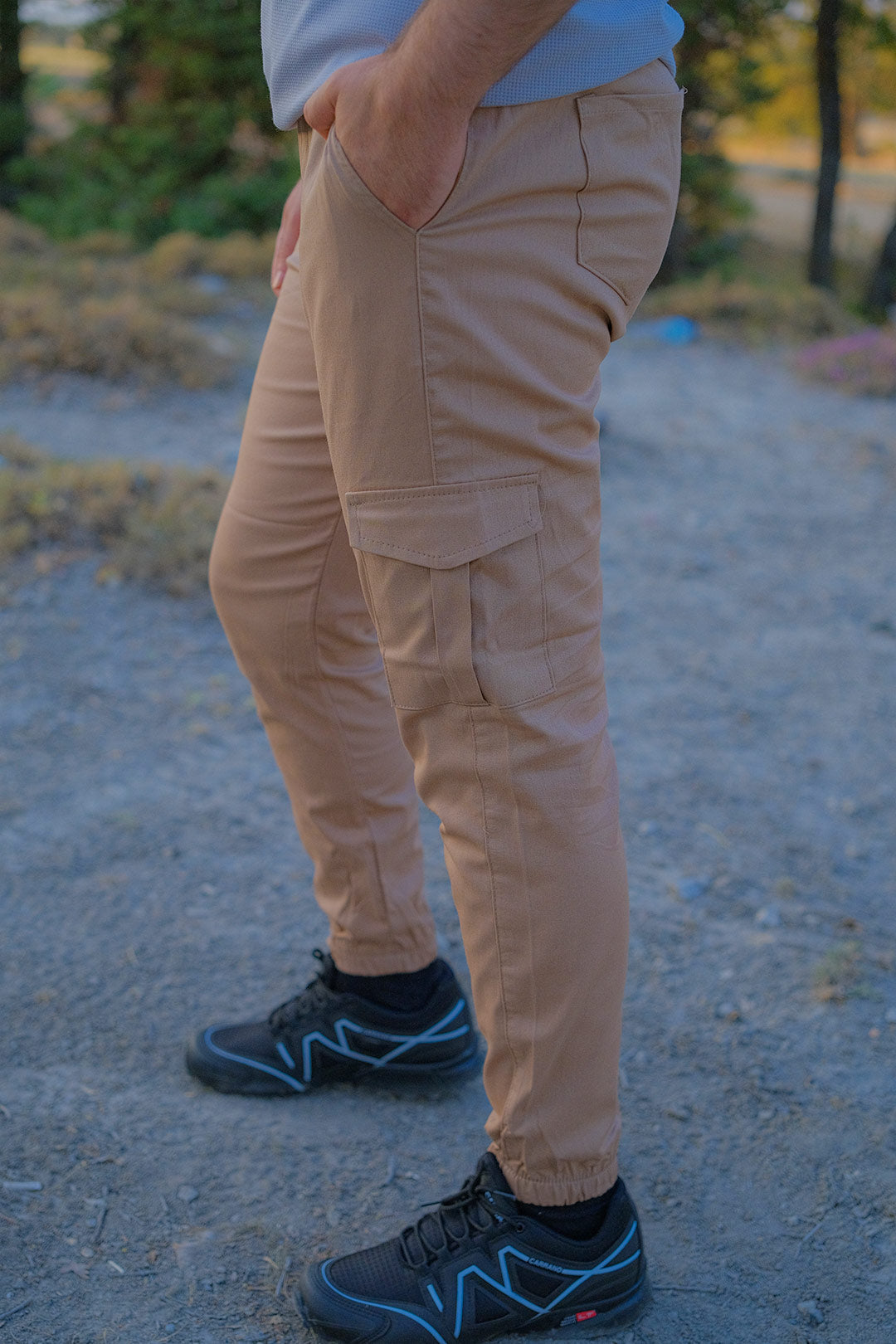 Çöl Jogger Kargo Cep Pantolon